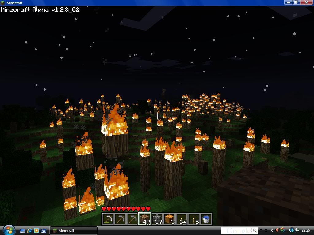 Forest Fire Minecraft