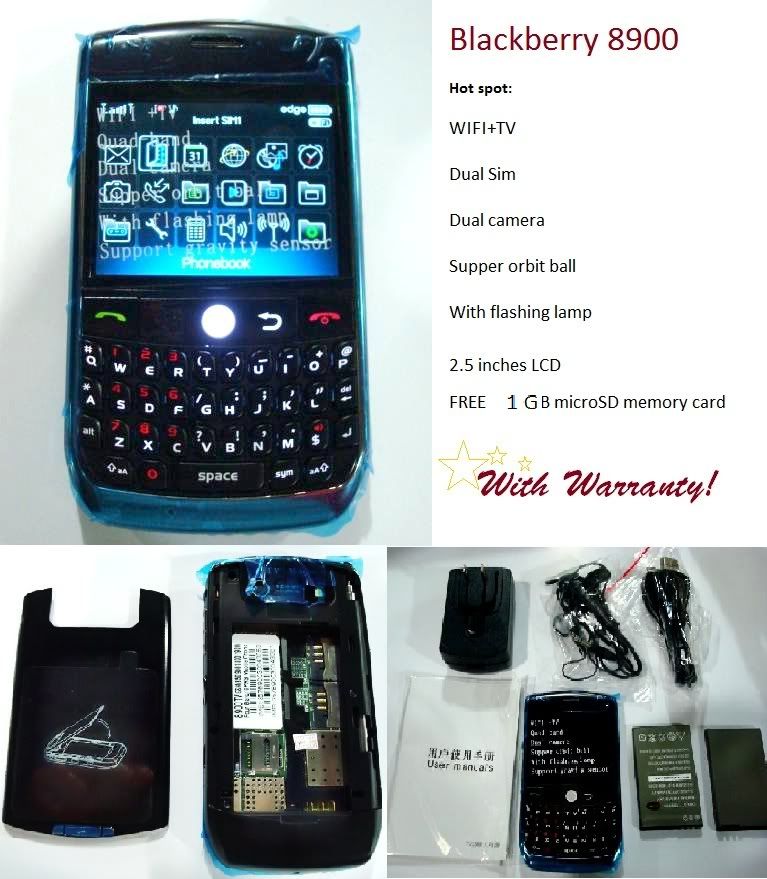 Blackberry B200 Features