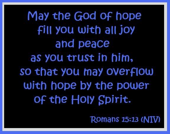 romans 15;13 Pictures, Images and Photos