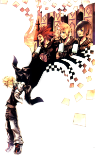 Roxas slipping out of Organization jacket Pictures, Images and Photos