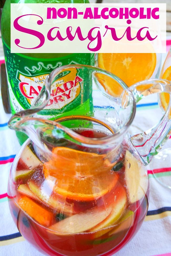 Non-Alcoholic Sangria via Blooming on Bainbridge