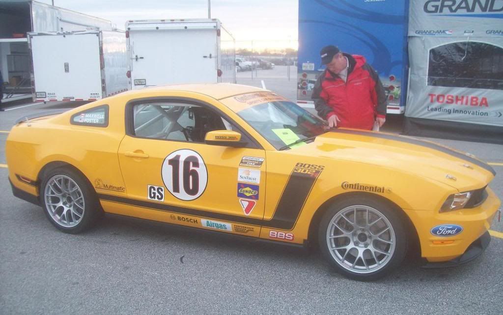 Boss 302R at Daytona testing