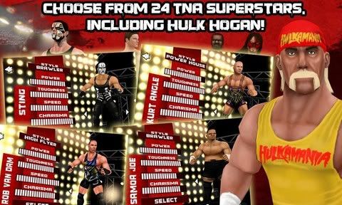 TNA Wrestling android game