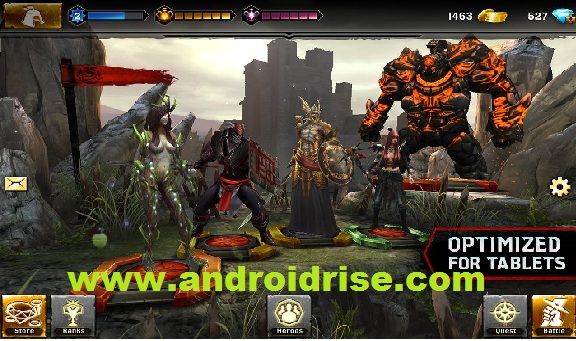 Heroes of Dragon Age Android Game
