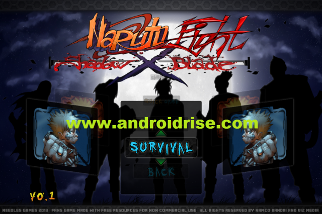 Naruto Fight Shadow Blade X Android game Download,Free Apk