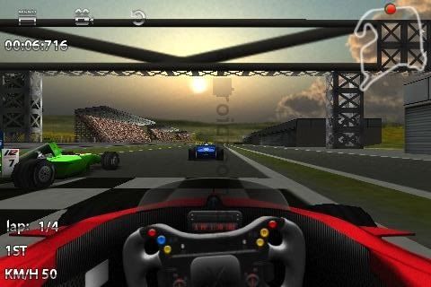 Grand Prix LiveRacing Android mobile game,