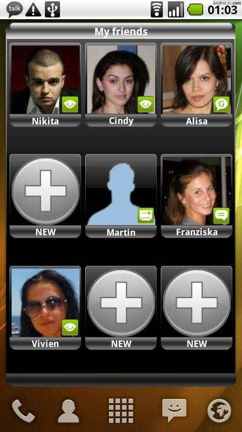Android Contact Widgets