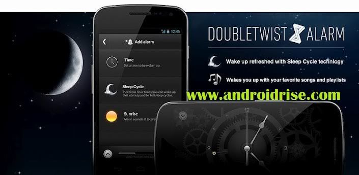 DoubleTwist Alarm Clock Android App Download.