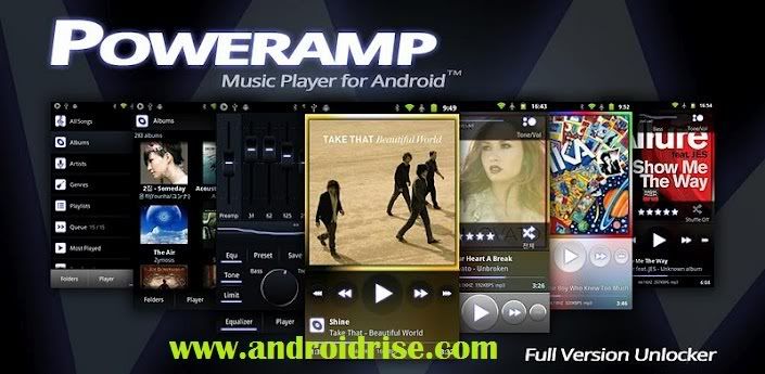 Poweramp Full Version+Unlocker Android App