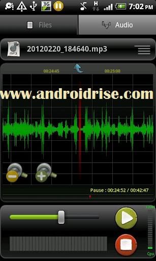 RecForge Pro-Audio Recorder Android