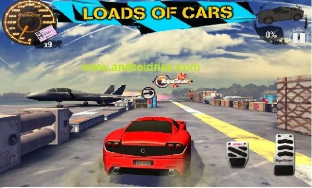 Top Gear: Stunt School Android Game