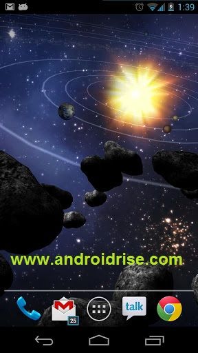 Asteroid Belt Live Wallpaper Download For
