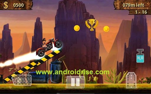 Darkness Rider Cold Mountain Android Download,60 challenging levels motorbike