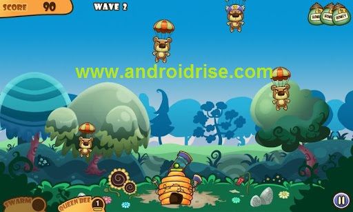 Honey Battle-Bears vs Bees Android game download.New Touch.