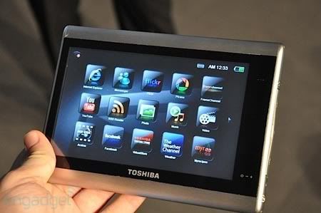 toshiba android tablet