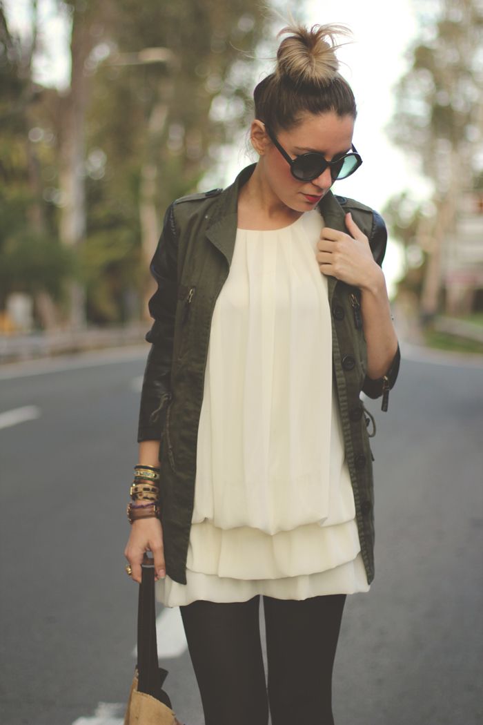 Chiffon Dress teenvogue, MY SHOWROOM, Priscila Betancort, Carlos Toun, evening dress, chiffon dress, parka, fashion pills, zara, sarenza, queen's Wardrobe, La Señorita, ADAMARINA, look casual, fashion blgger,