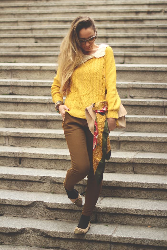 Jersey Mostaza My Showroom, Priscila Betancort, Carlos Toun, Military look, Lovely Pepa Krack