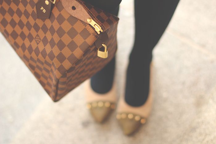 Priscila Betancort Priscila Betancort, Carlos Toun, Louis Vuitton, Damier, Speedy 35,