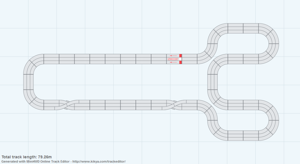 diy tamiya mini 4wd track