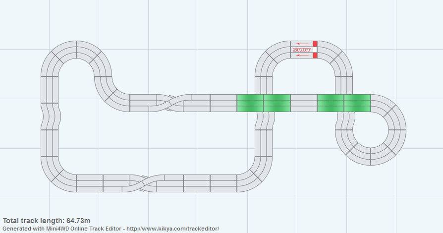 diy tamiya mini 4wd track