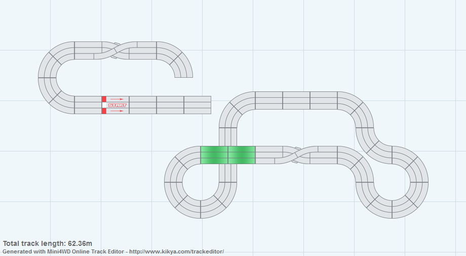 tamiya mini 4wd track layout