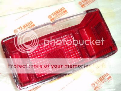 YAMAHA RXS RX S RXS100 TAIL LIGHT LENS NEW  