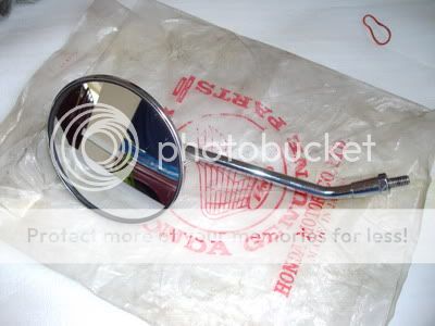 HONDA CL90 CL100 SL100 S90 CB100 MIRROR RH NOS JAPAN  