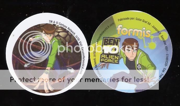 THESE POGS WERE SOLD INSIDE FORMIS COOKIES PACKS AS A PROMO IN 
